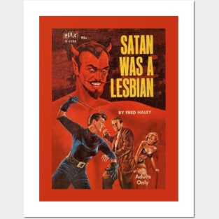 SATAN WAS A LESBIAN Posters and Art